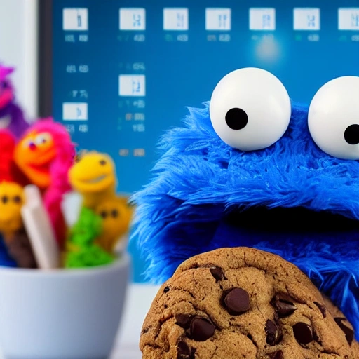 Plays for Execution on April 13, 2023. In the style of Cookie Monster.